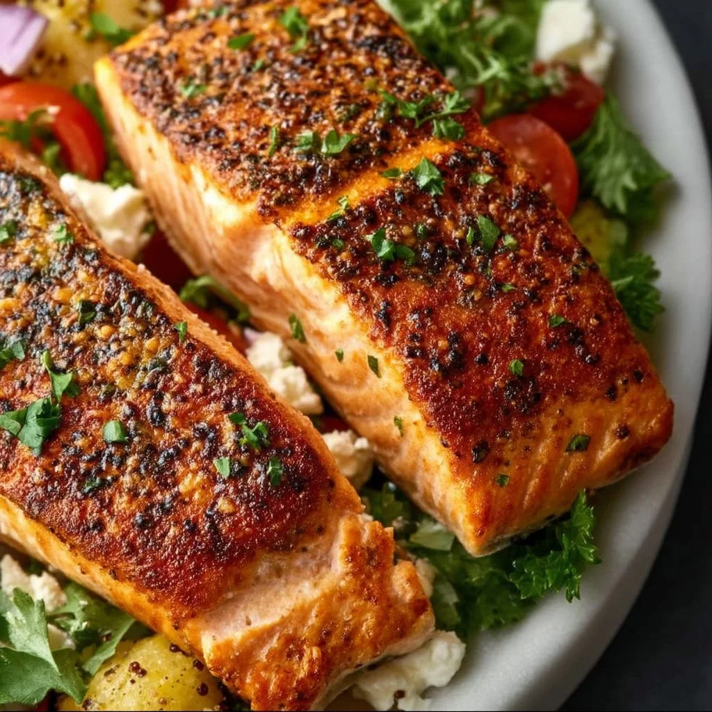 Air Fryer Salmon