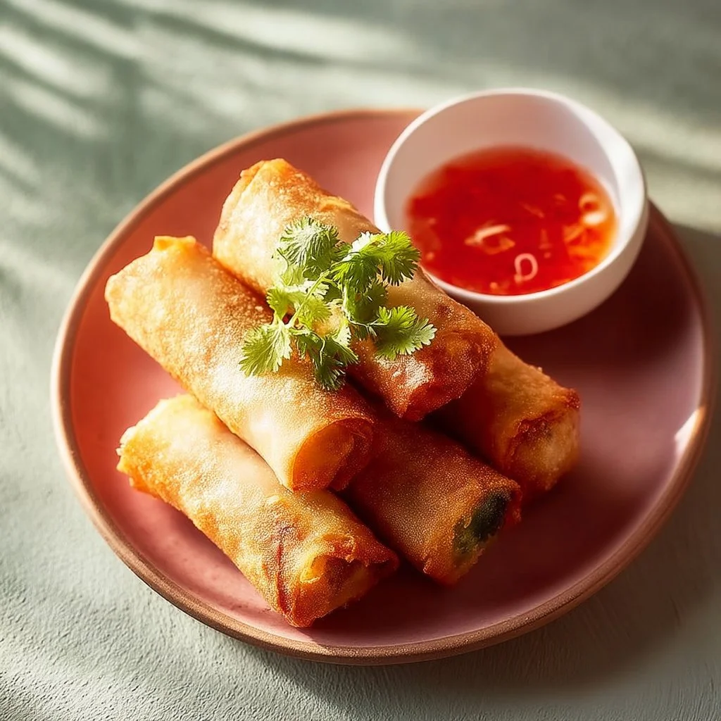 Air Fryer Spring Rolls