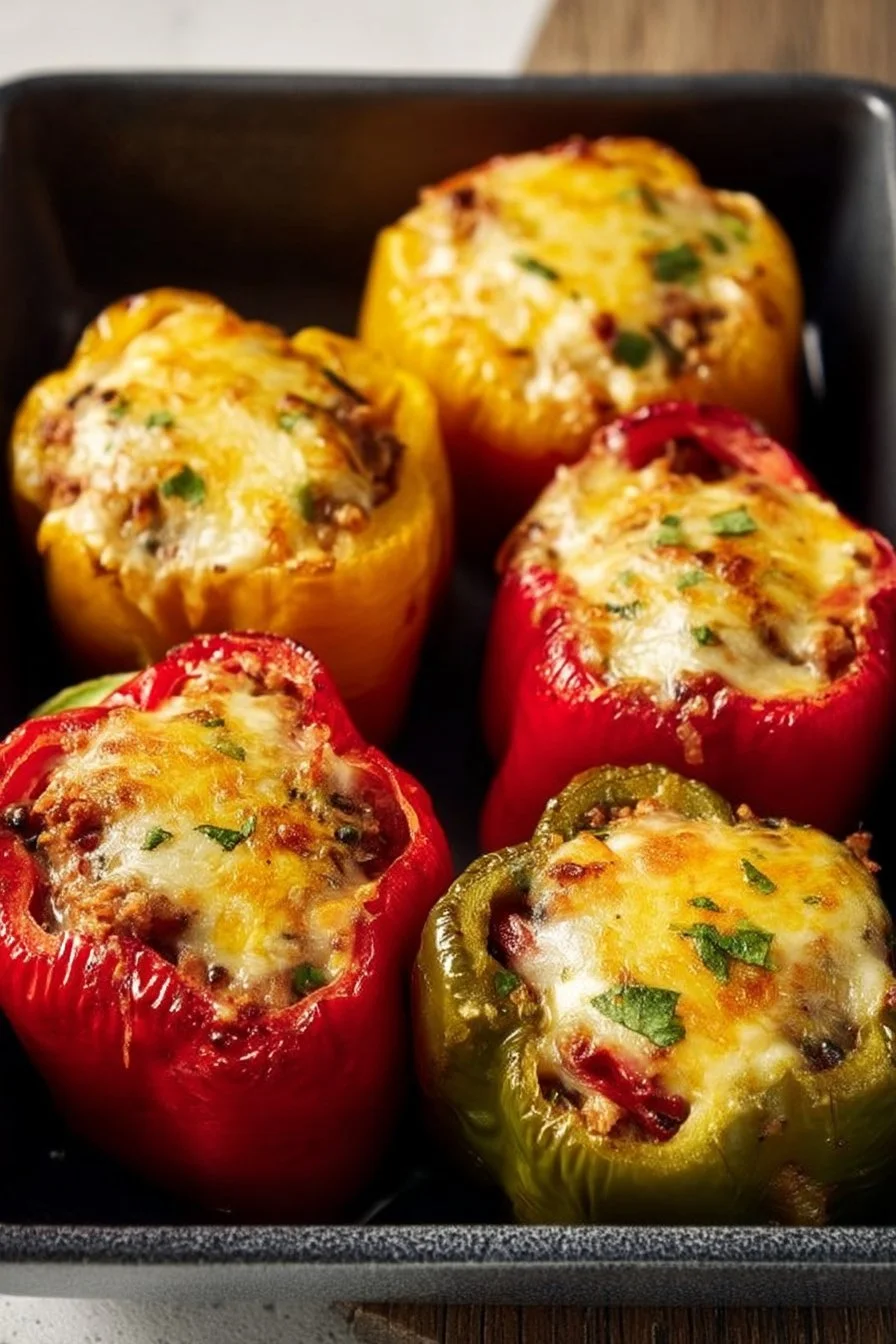 Air Fryer Stuffed Peppers
