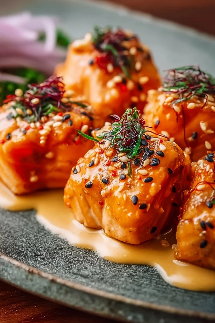 Bang Bang Salmon Bites