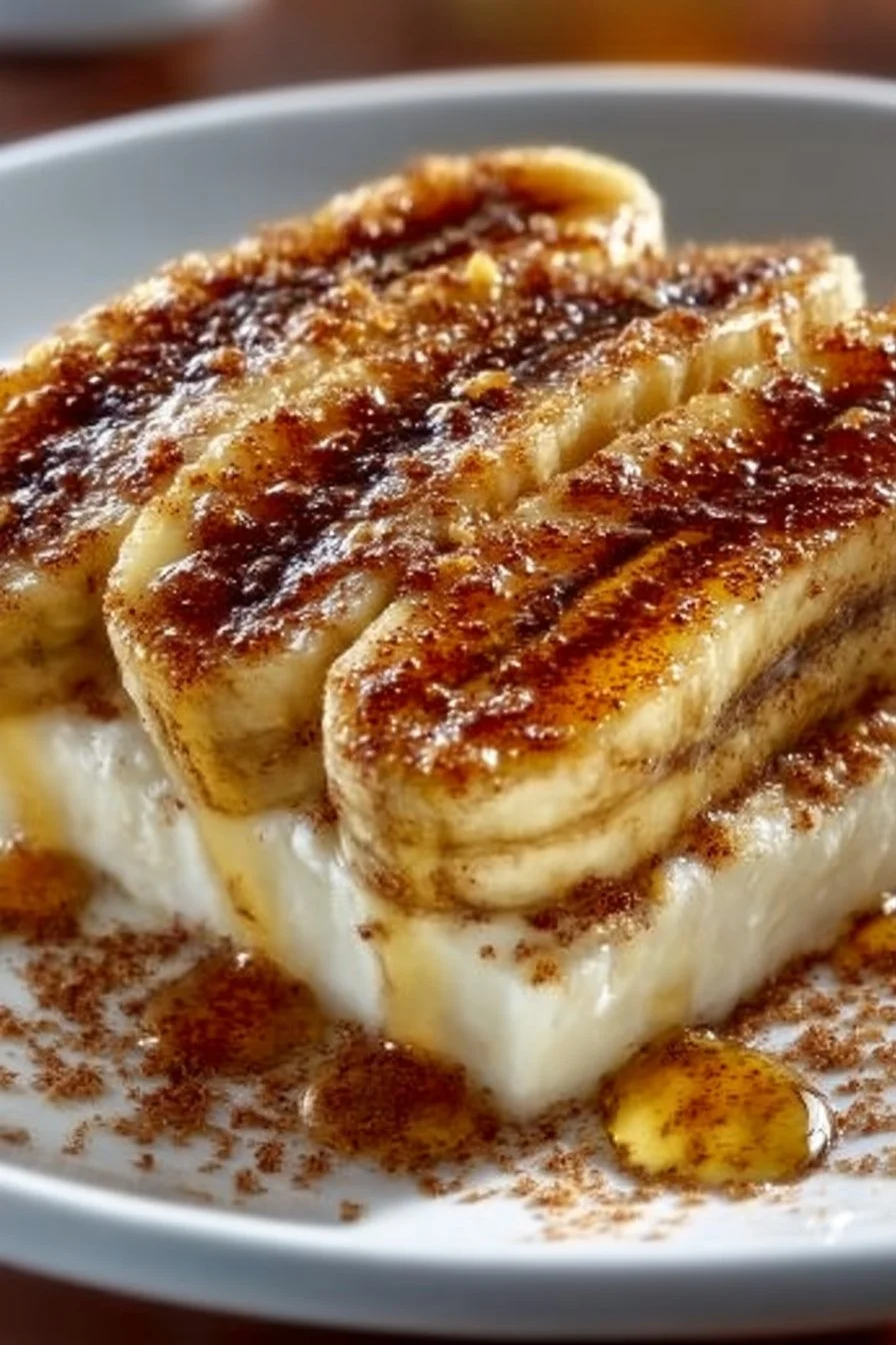 Cinnamon Banana Dessert
