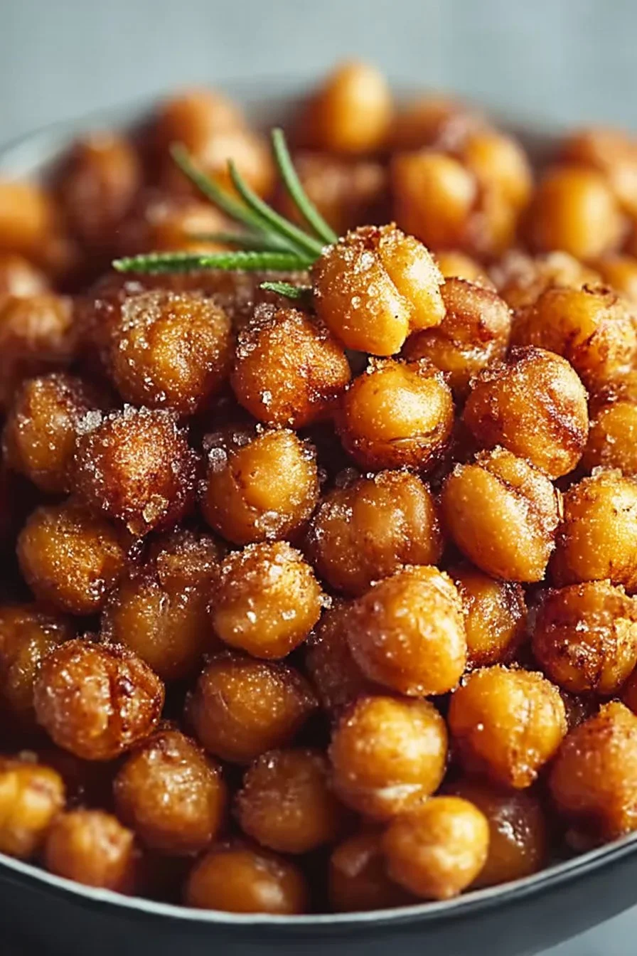 Crispy Air-Fried Chickpea Poppers: Easy, Healthy Snacking Delights