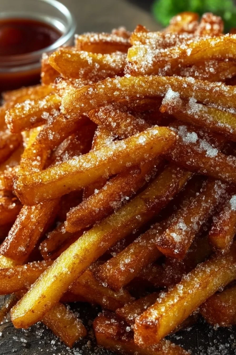 Crispy Air Fryer Apple Fries