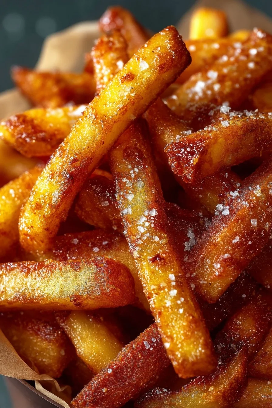 Crispy Air Fryer Apple Fries