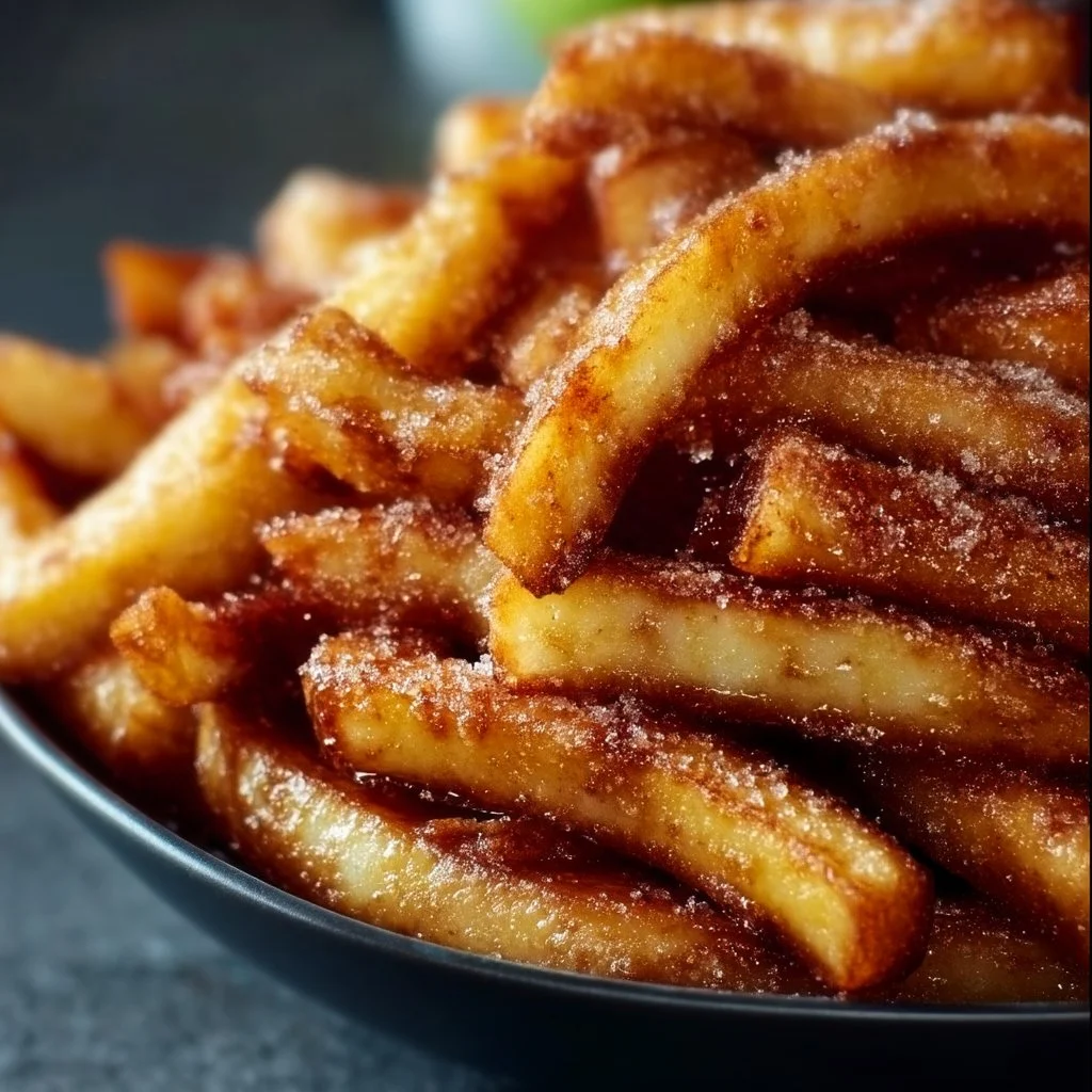 Crispy Air Fryer Apple Fries