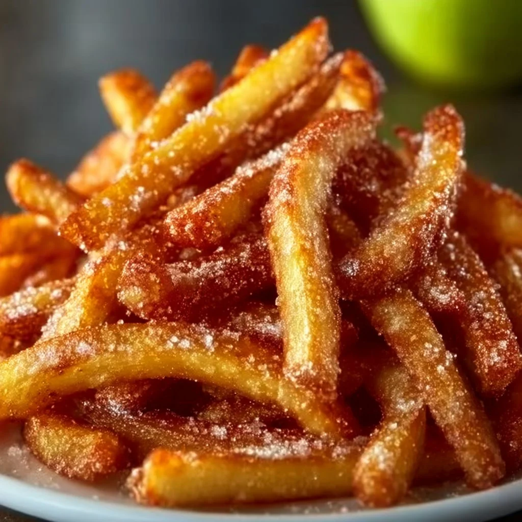 Crispy Air Fryer Apple Fries
