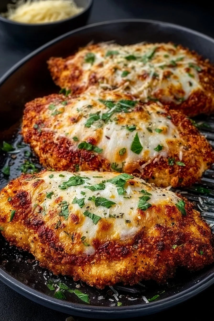 Crispy Air Fryer Chicken Parmesan