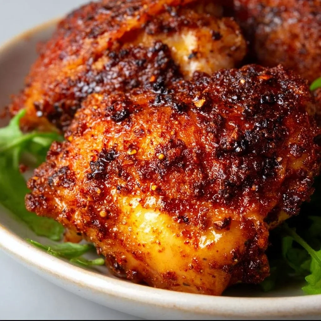 Crispy Air Fryer Chicken Thighs