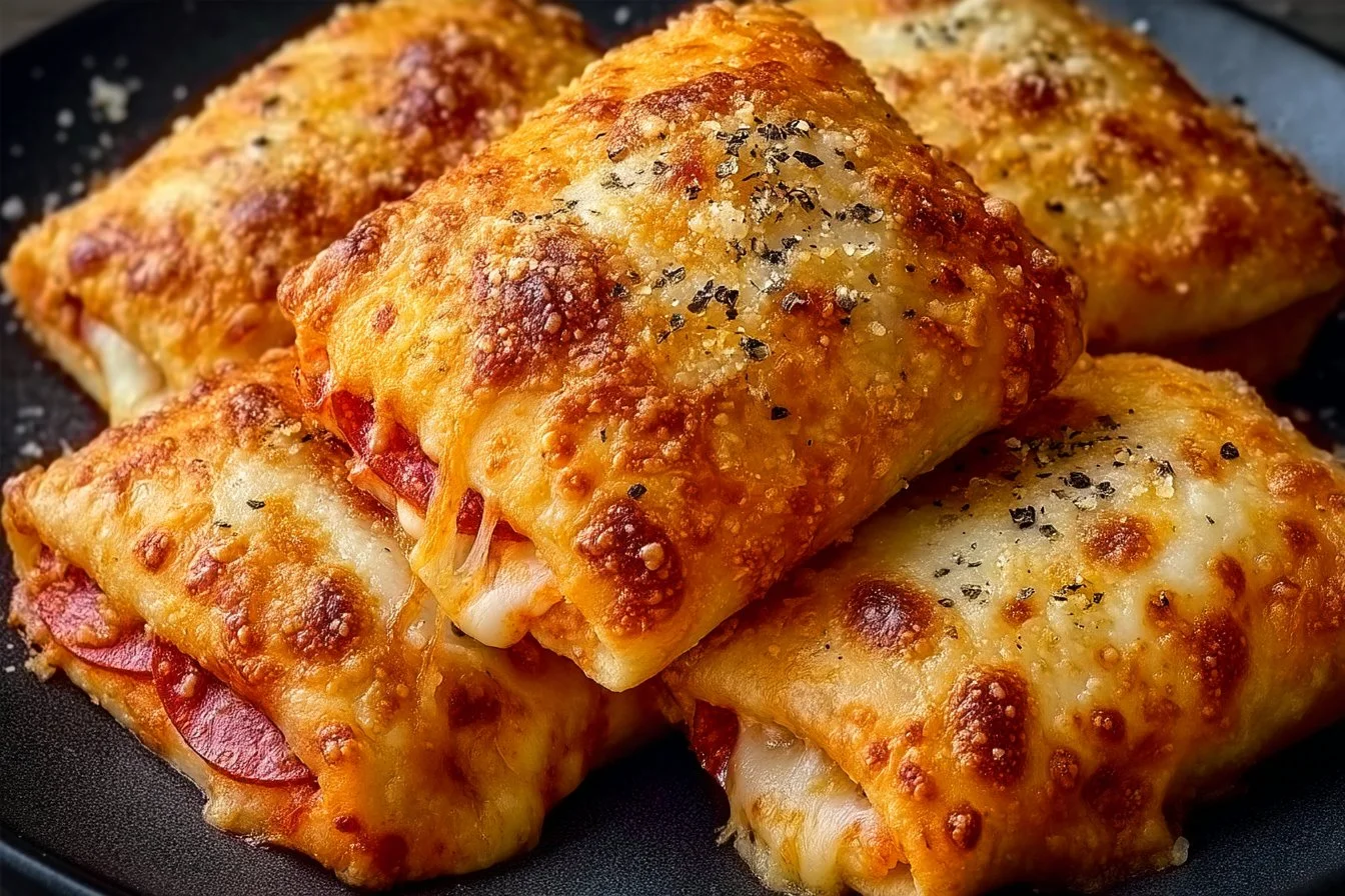 Crispy Air Fryer Pizza Rolls
