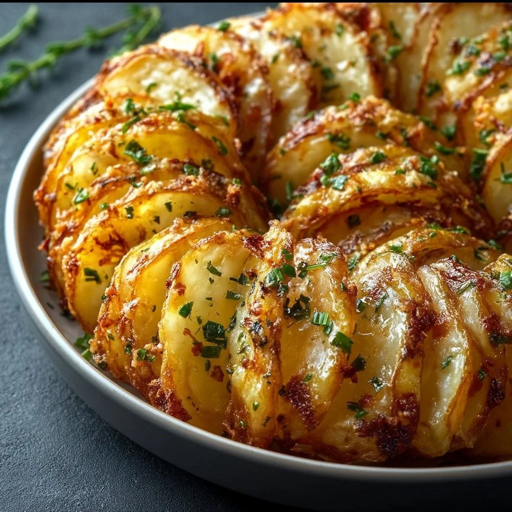 Crispy Air Fryer Sliced Potatoes