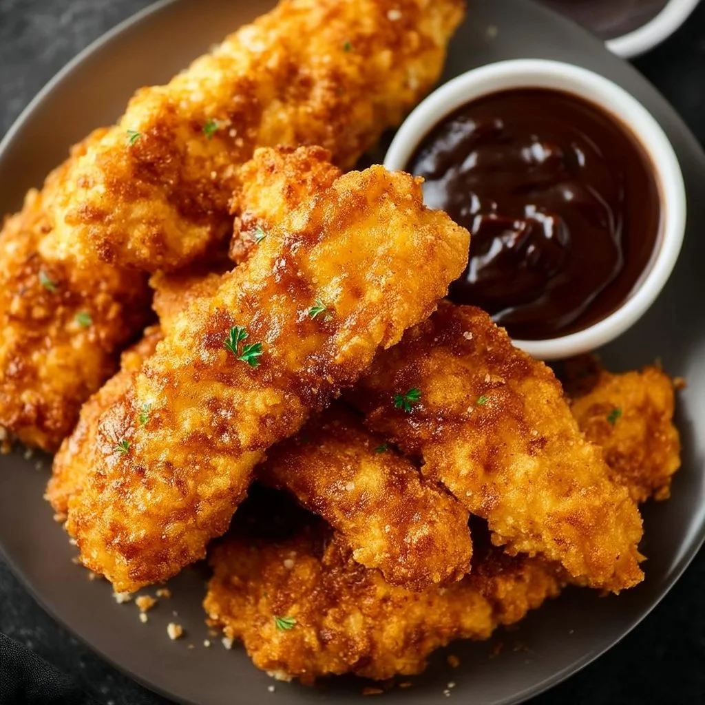 Extra Crispy Air Fryer Chicken Tenders