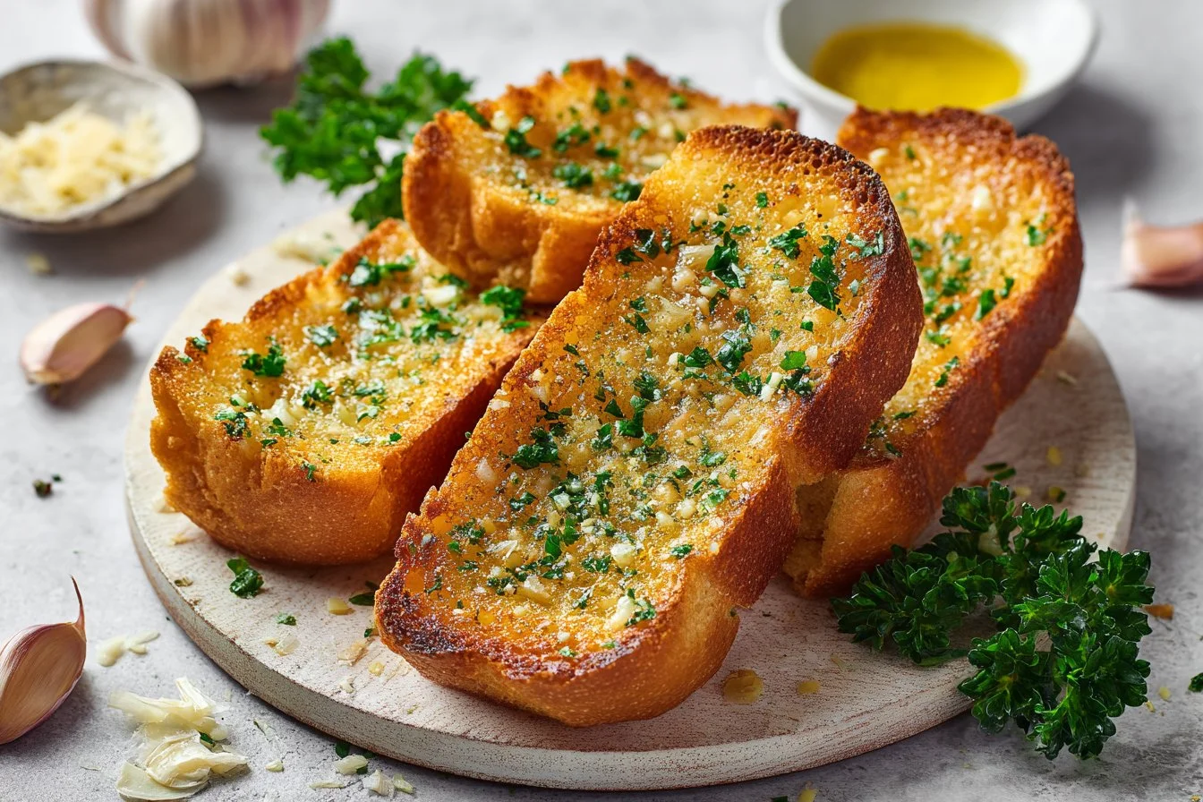 Homemade Air Fryer Garlic Bread