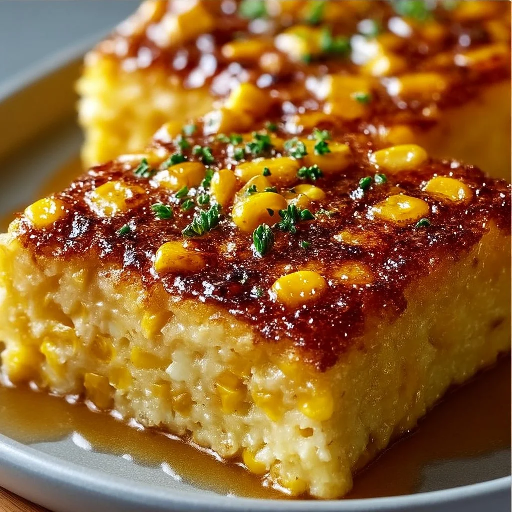 Honey-Glazed Corn Casserole