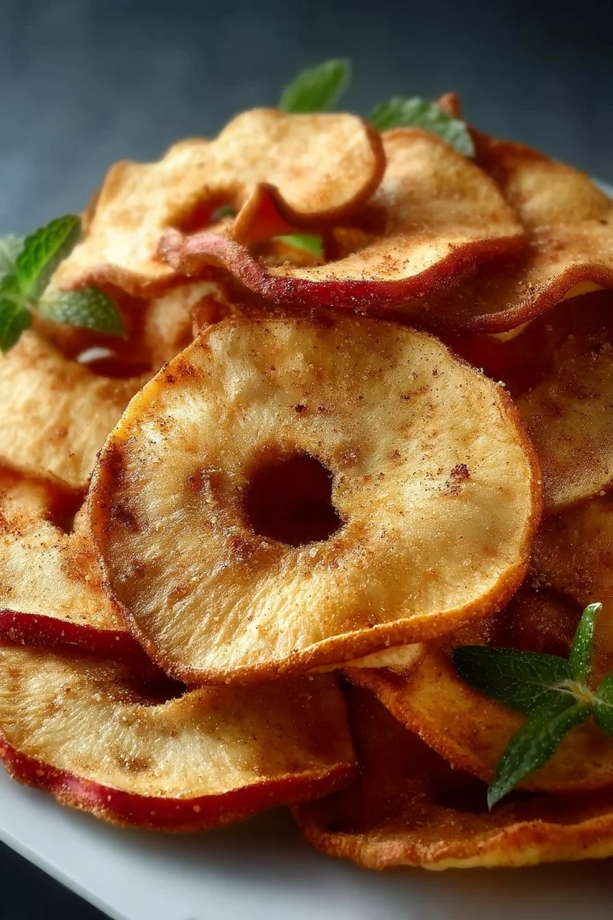Low Calorie Apple Chips