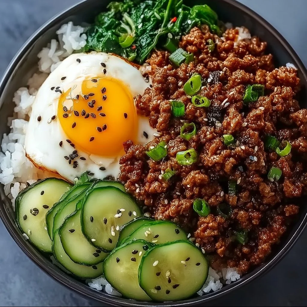 Savory Korean Ground Beef Bowl Ready in 30 Minutes!