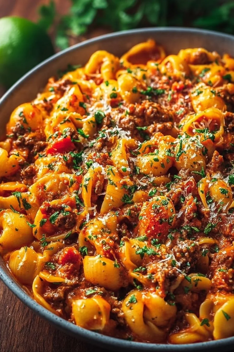 Simple One-Pot Taco Pasta