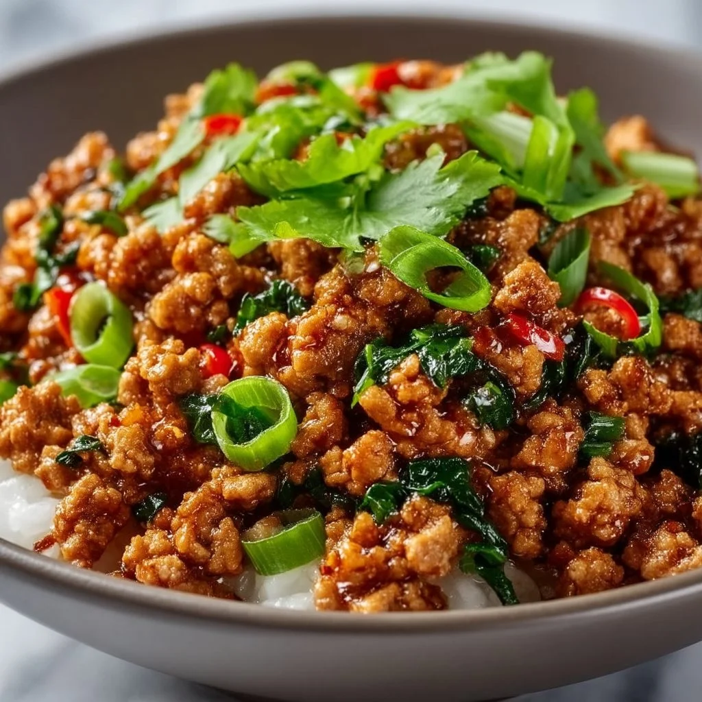 Sweet and Savory Honey Garlic Ground Turkey Recipe in 25 Minutes