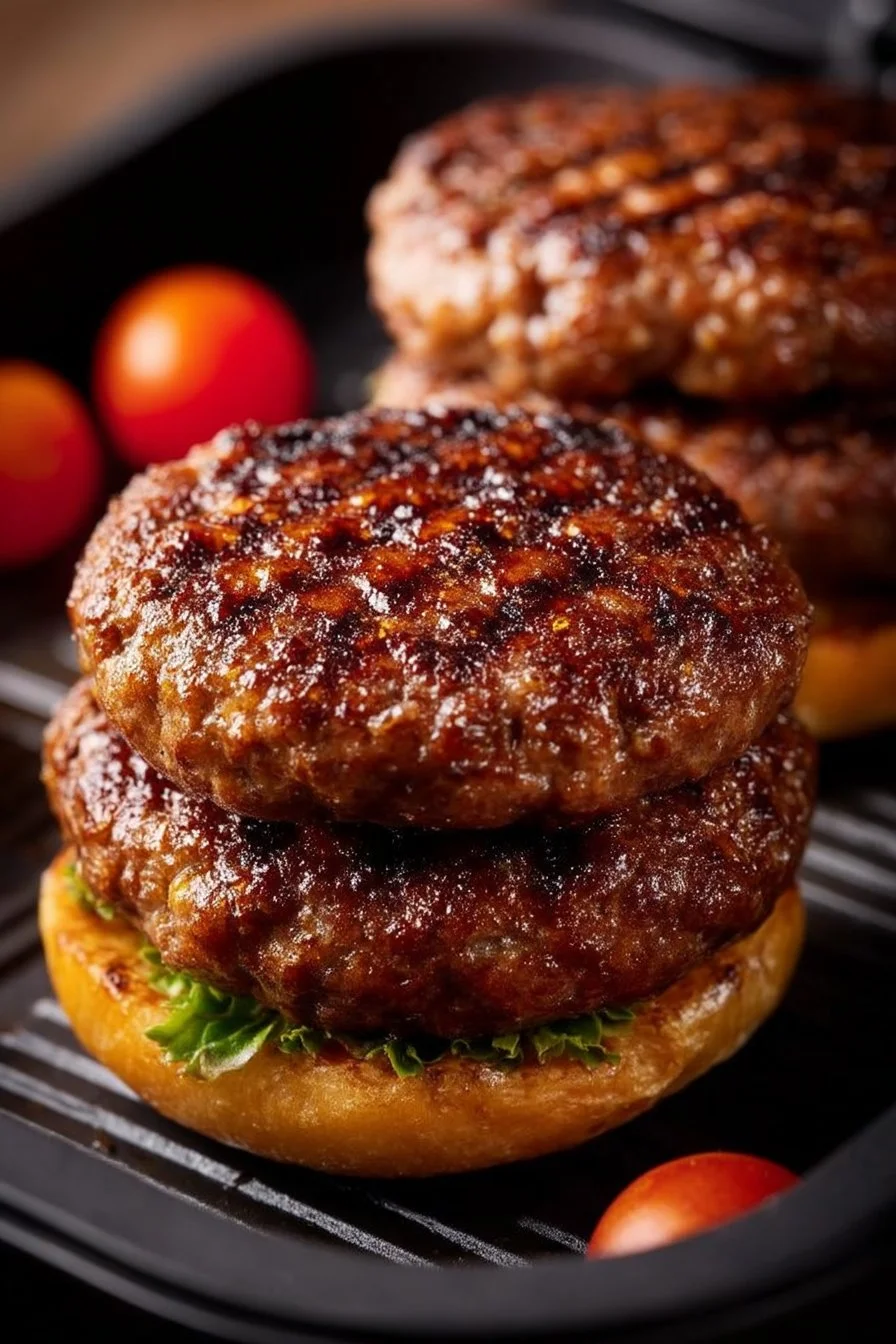 Tasty Air Fryer Hamburger Patties