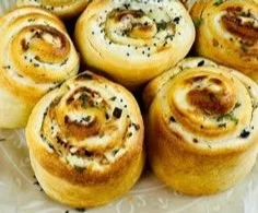 Air Fryer Cream Cheese Everything Spirals
