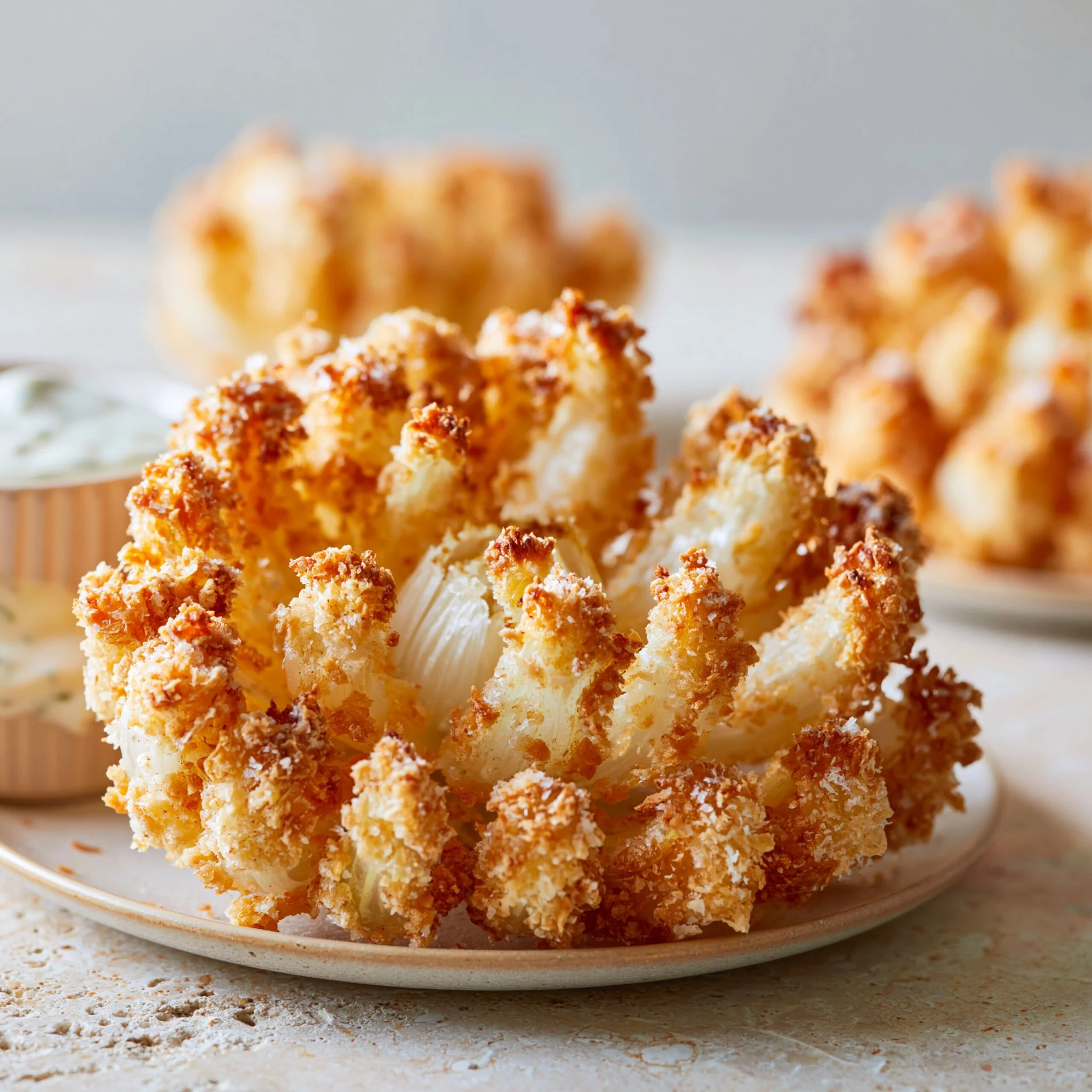 Air Fryer Crispy Mini Blooming Onions for Guilt-Free Snacking
