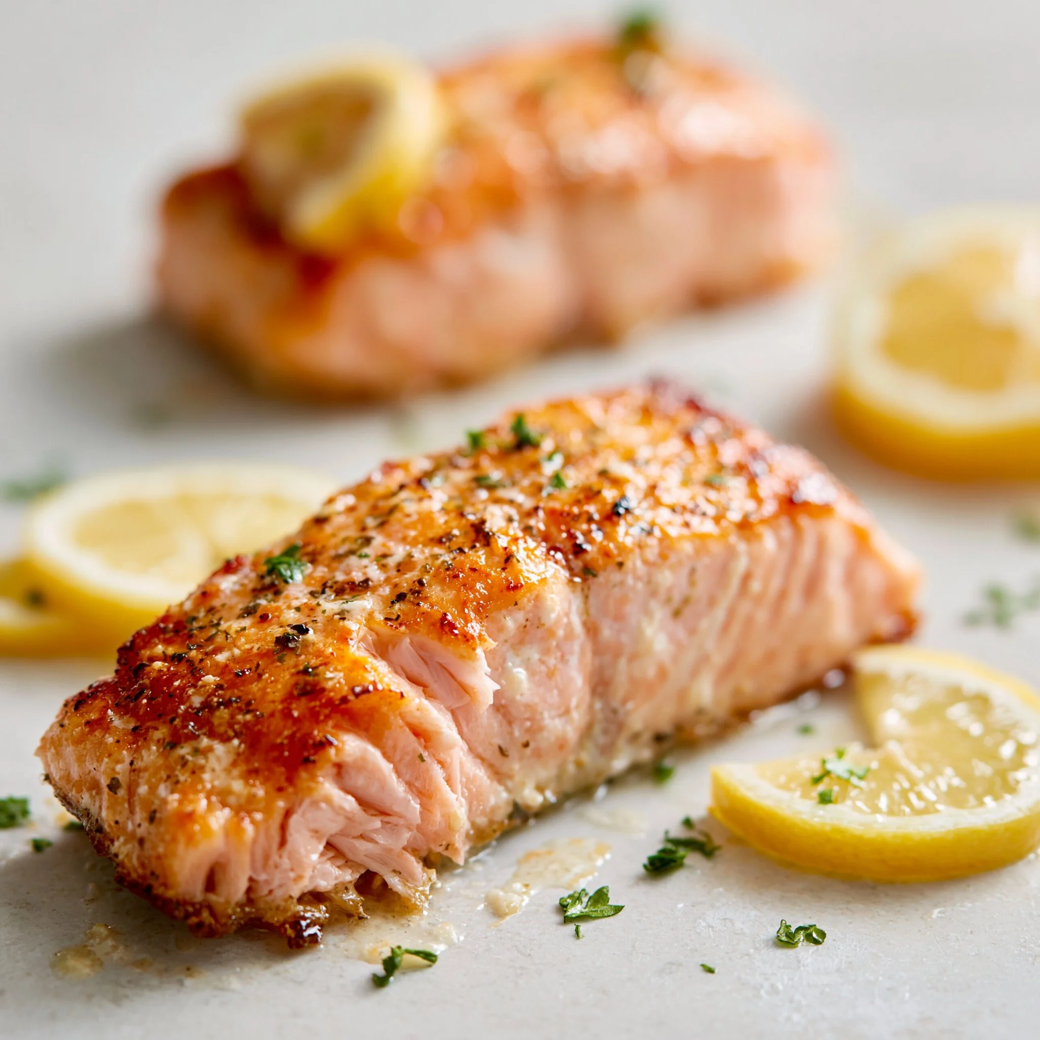 Air Fryer Fresh Salmon
