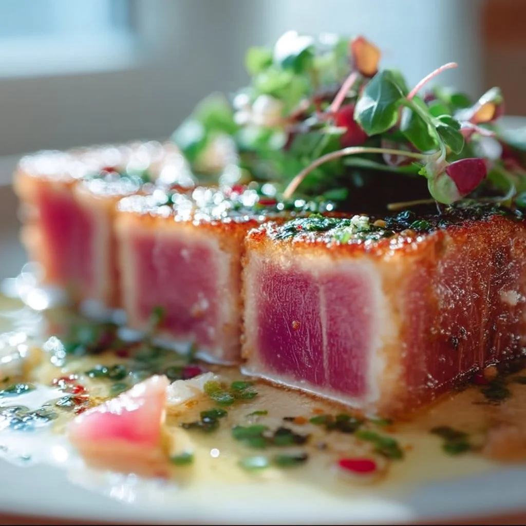 Amazing 13-Minute Tuna Steak Seared Perfection