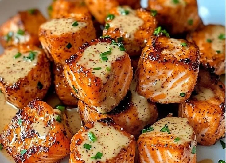 Bang Bang Salmon Bites Bowls