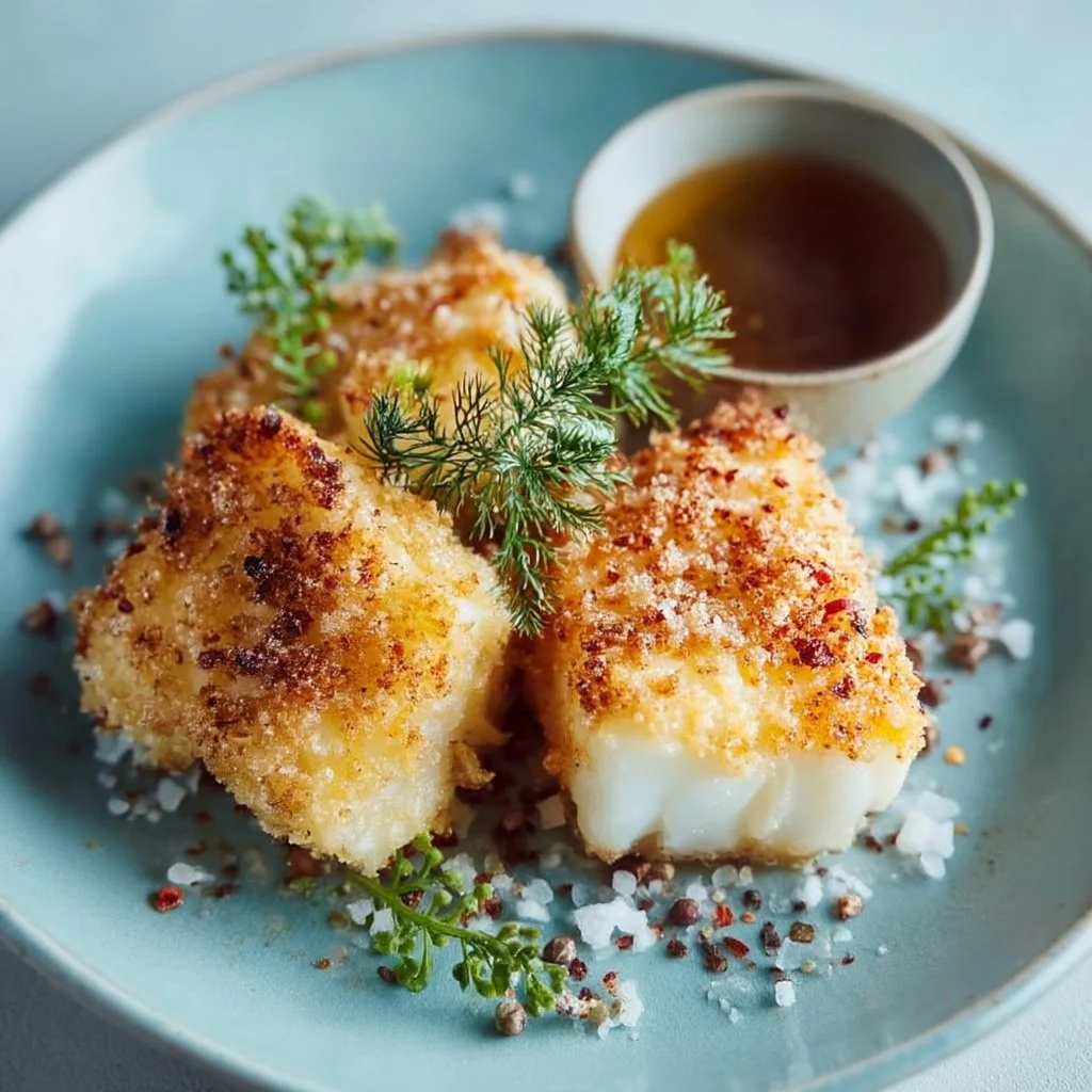 Crispy and Flaky Air Fryer Cod