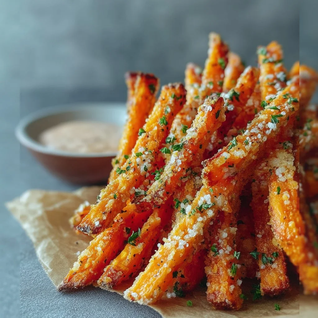Crispy Oven Baked Sweet Potato Fries