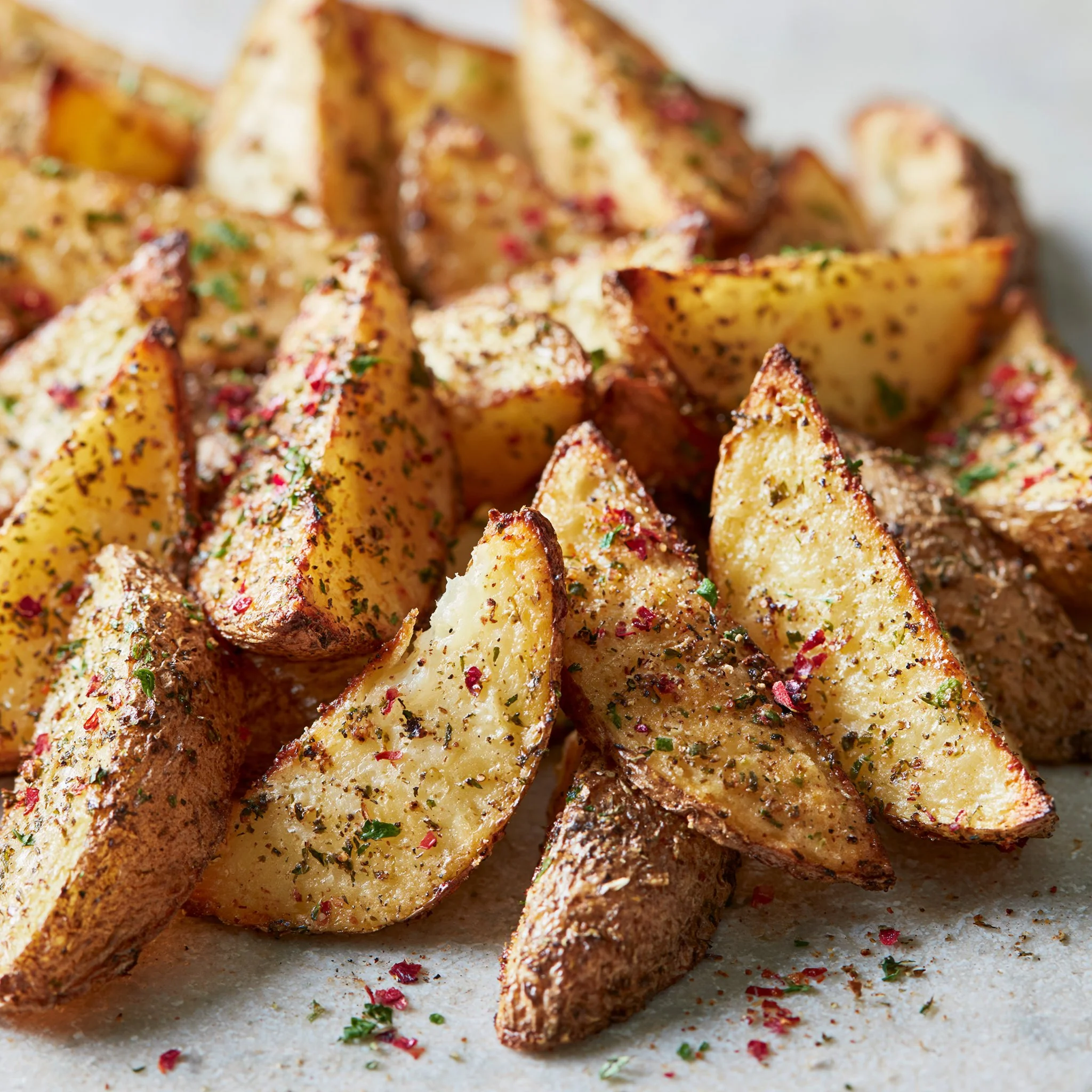 Crispy Potato Wedges Recipe