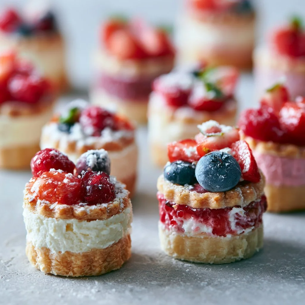 Cutie Pie Mini Cakes - Adorable and tasty bite-sized desserts for every celebration.
