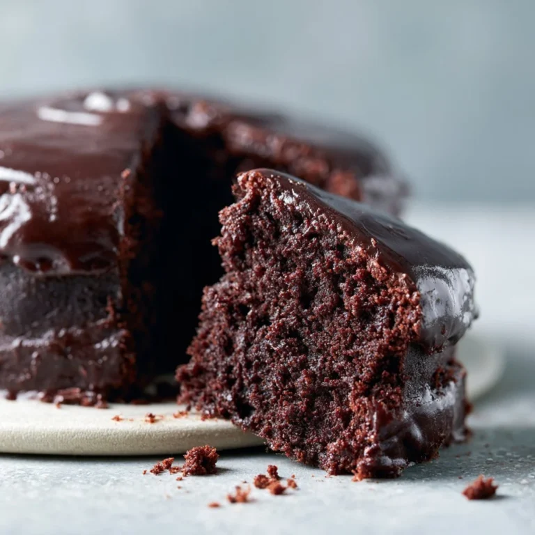 Easiest chocolate cake recipe with rich frosting and moist texture
