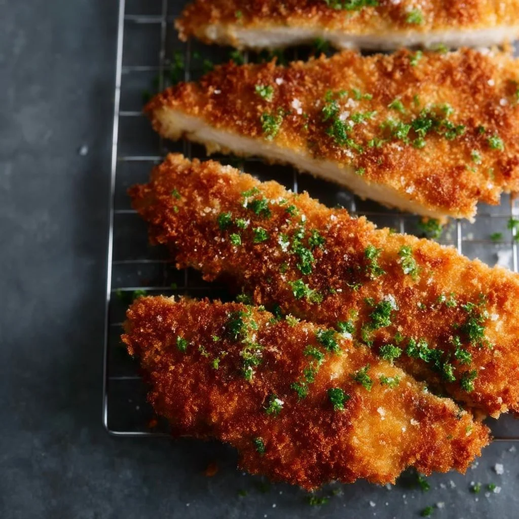 Panko Crusted Chicken Breasts