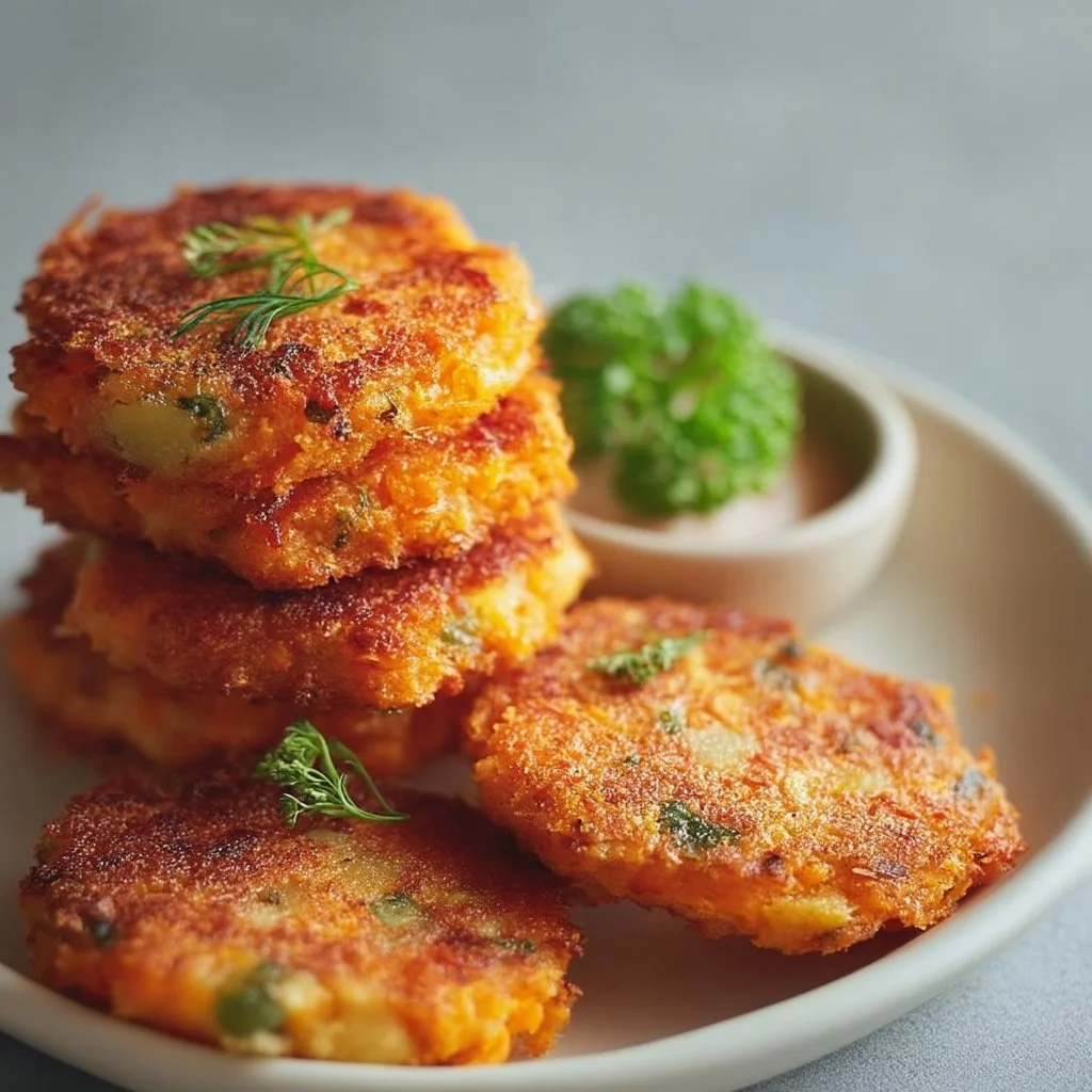 Toddler-friendly sweet potato and apple mini patties recipe