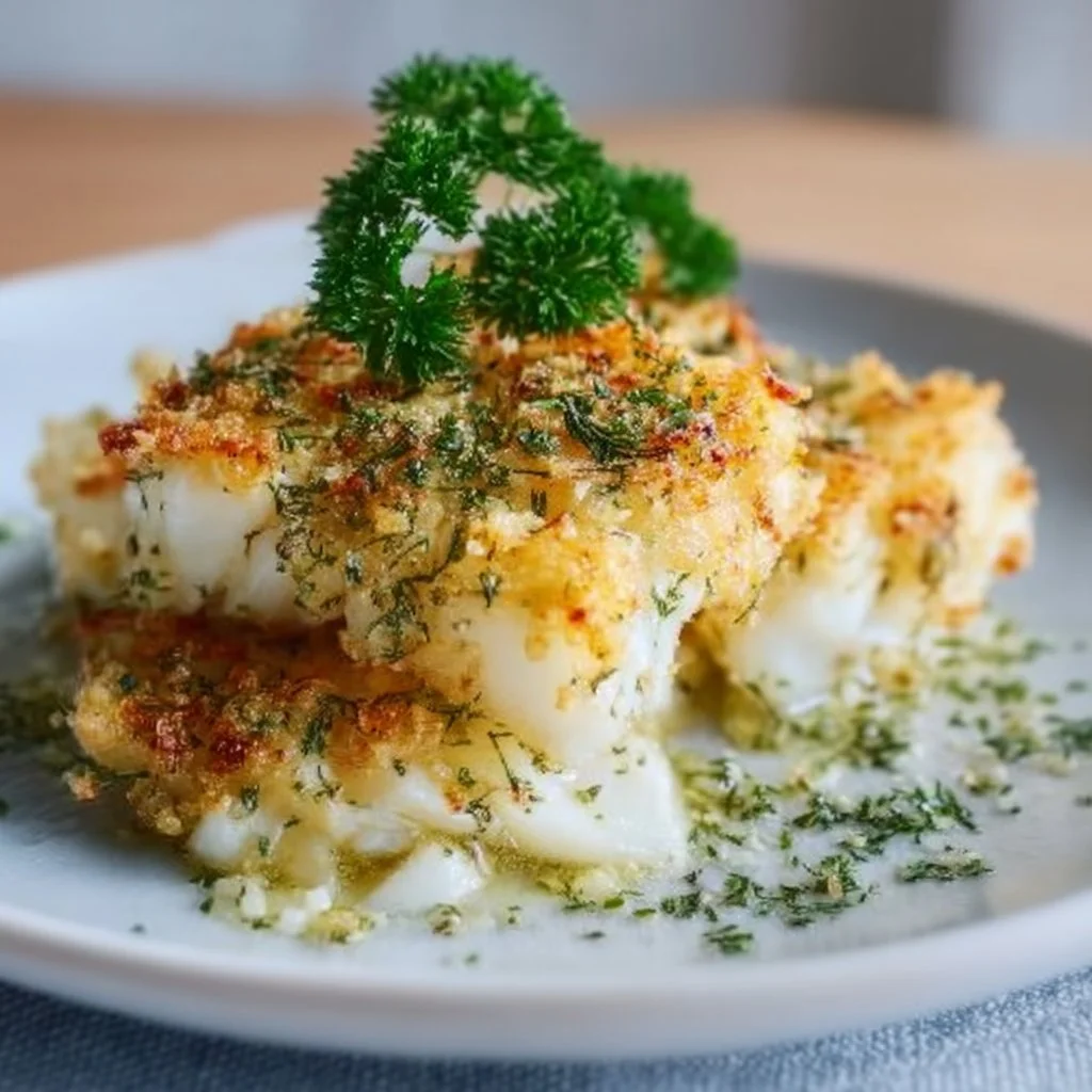 15-Minute Air Fryer Quick Garlic Butter Baked Cod Fillets Recipe