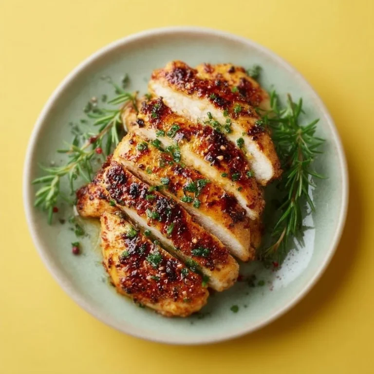Juicy air fryer chicken breast cooked to perfection