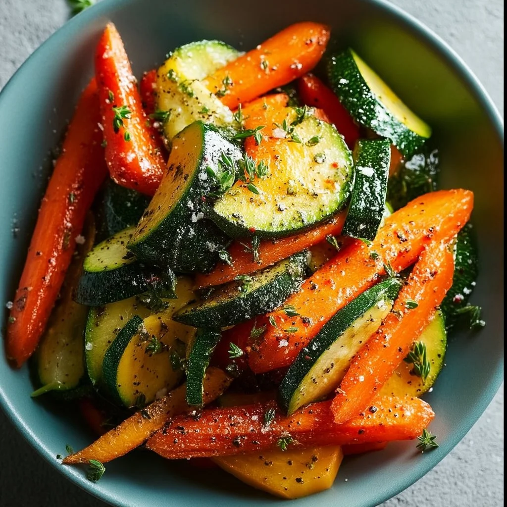 Effortless Sautéed Carrots and Zucchini